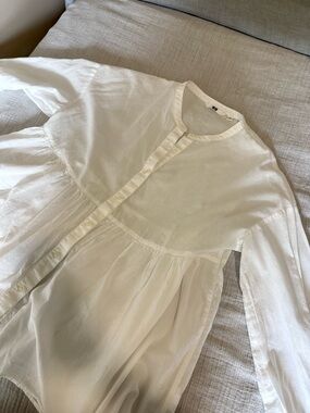Uniqlo Button Front Blouse